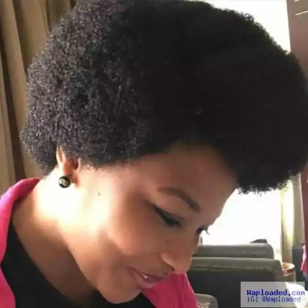 Ex Beauty Queen, Ibidun Ighodalo, Rocks Her Luscious Natural Hair In New Photo